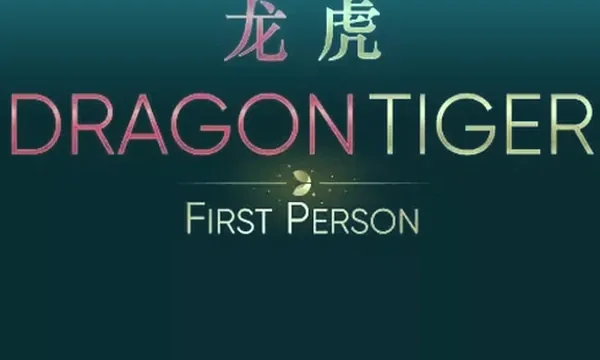 First Person Dragon Tiger card showing the one-card-each-side duel